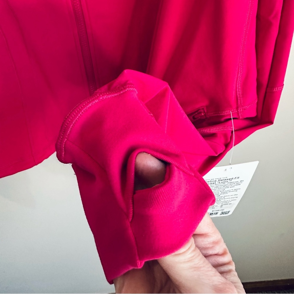 NWT Lululemon Athletica Define Relaxed-Fit Jacket *Luon Passionate Pink Size 4 - Picture 6 of 16